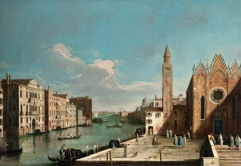 Grande Canal: De Santa Maria della Carità ao Bacino di San Marco - Canaletto