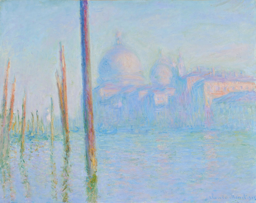 Grande Canal, Veneza - Claude Monet