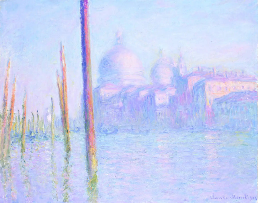Grande Canal, Veneza - Claude Monet