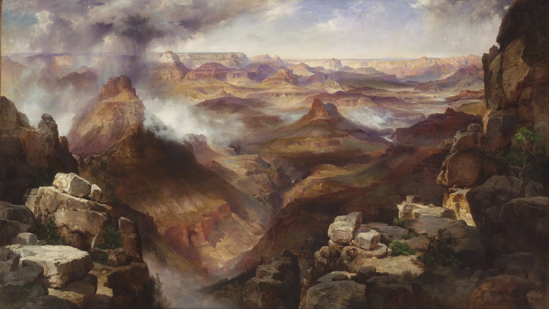 Grand Canyon do rio Colorado - Thomas Moran