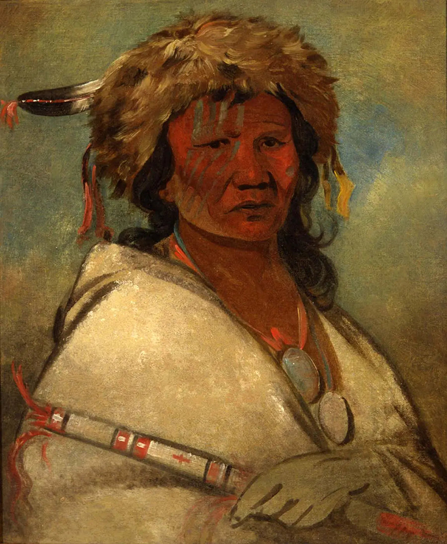 Grande Herói, um chefe - George Catlin