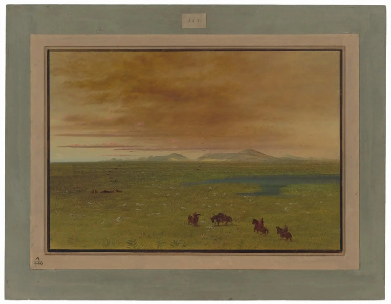 Grande Lavanderia, Pampa del Sacramento - George Catlin