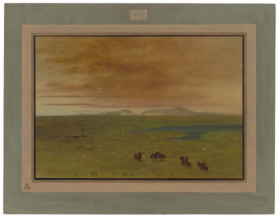 Grande Lavanderia, Pampa del Sacramento - George Catlin