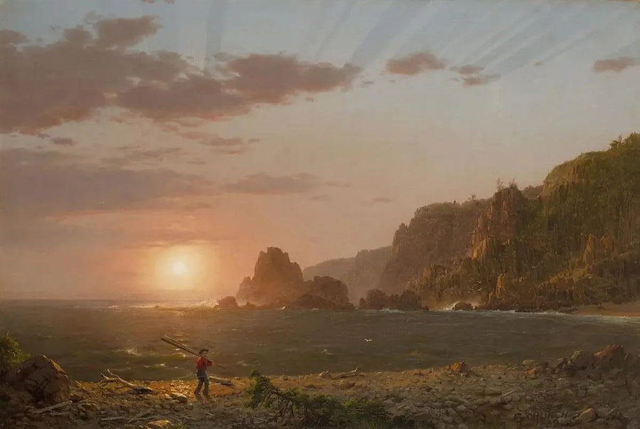 Grand Manan, baía de Fundy - Frederic Edwin Church