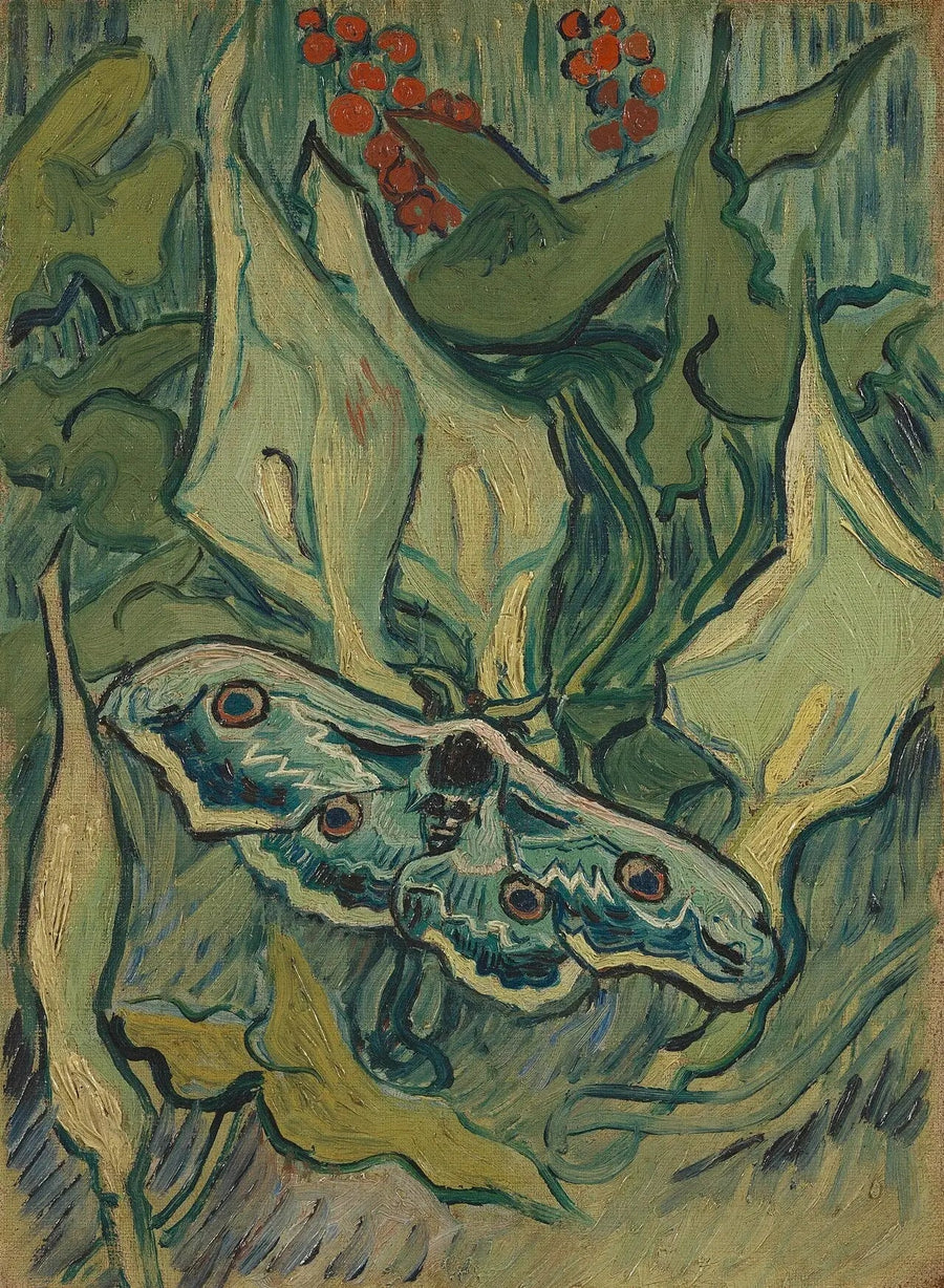 Grande Pavão-noturno - Vincent van Gogh
