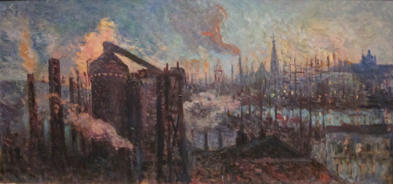 Grande cidade industrial - Maximilien Luce