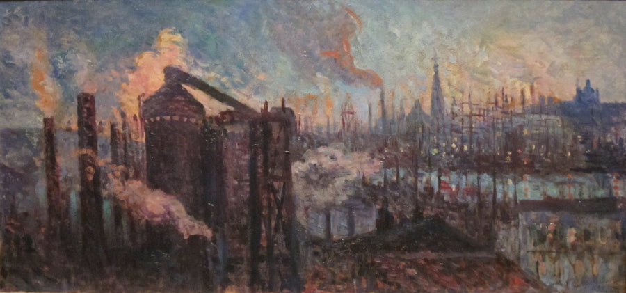 Grande cidade industrial - Maximilien Luce