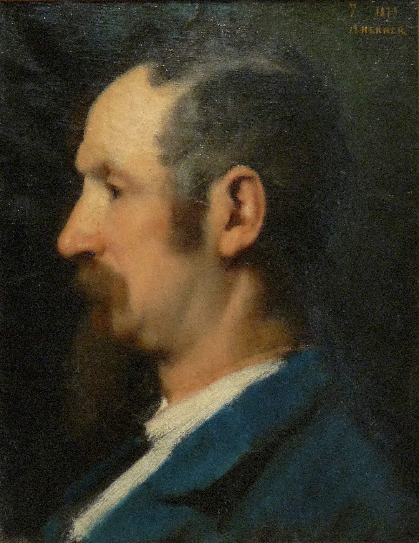 Grégoire Henner - Jean-Jacques Henner image 1 copie peinte à la main à l’huile