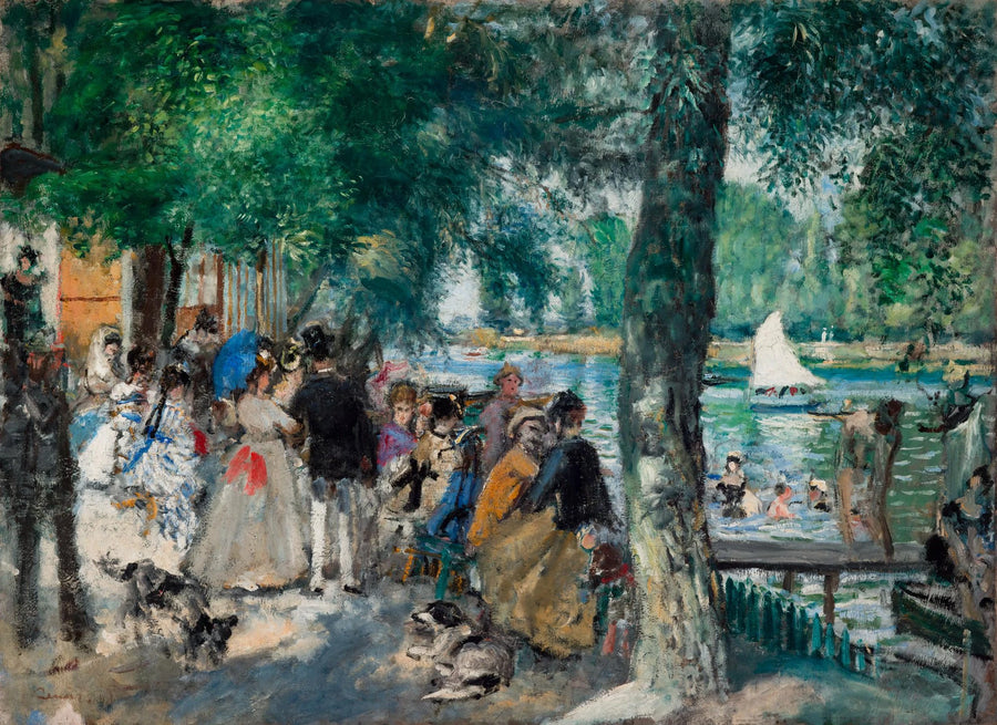 A Grenouillère - Pierre-Auguste Renoir