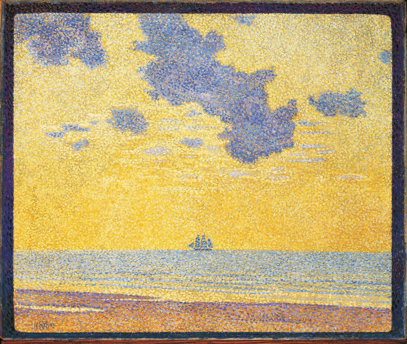 Nuvens Grandes - Théodore van Rysselberghe