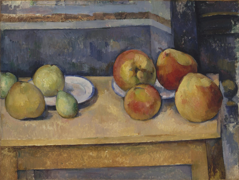Grandes maçãs - Paul Cézanne