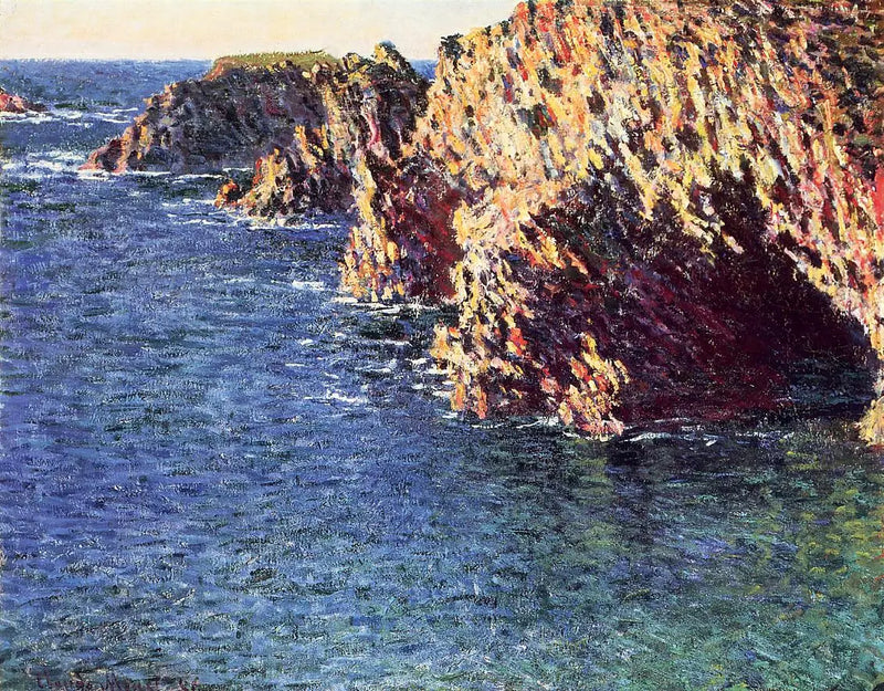 Gruta de Port-Domois - Claude Monet