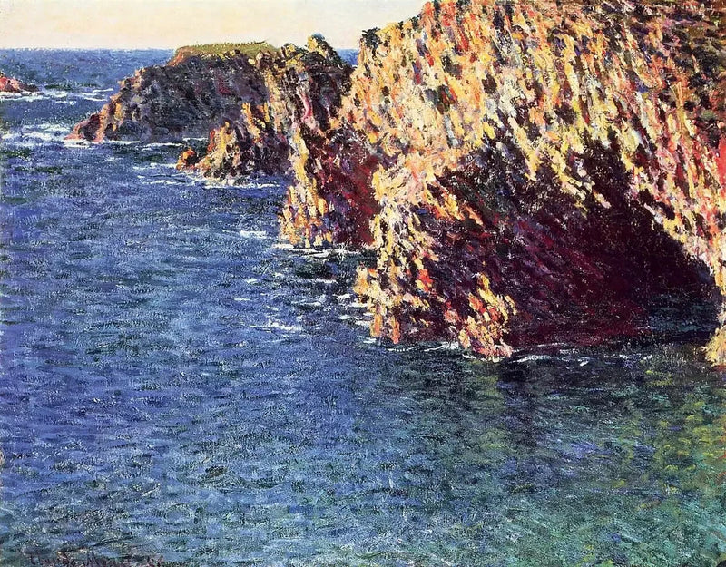 Caverna de Port-Domois W1114 - Claude Monet