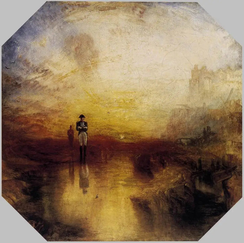 Guerra. O Exilado e o Arapede - J. M. W. Turner