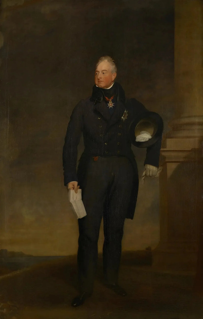 Guillaume IV (1765-1837) então duque de Clarence - Thomas Lawrence
