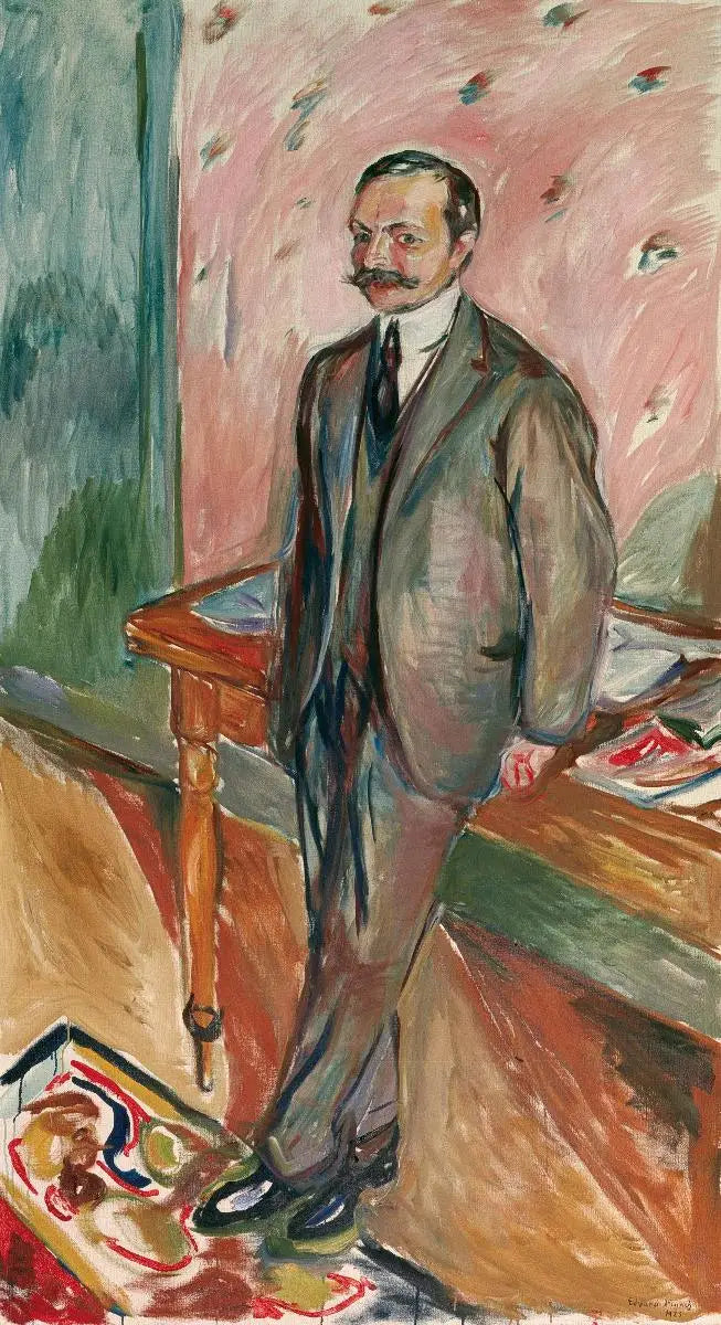 Reproduction du tableau « Guillaume Wartmann - Edvard Munch » par Alpha Reproduction en peinture à l’huile