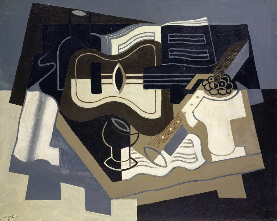 Guitarra e clarinete - Juan Gris
