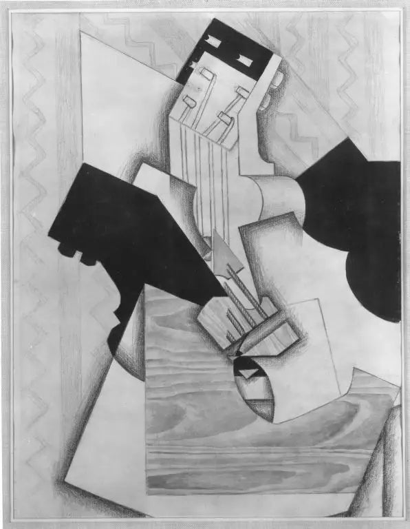 Guitarra sobre uma mesa - Juan Gris