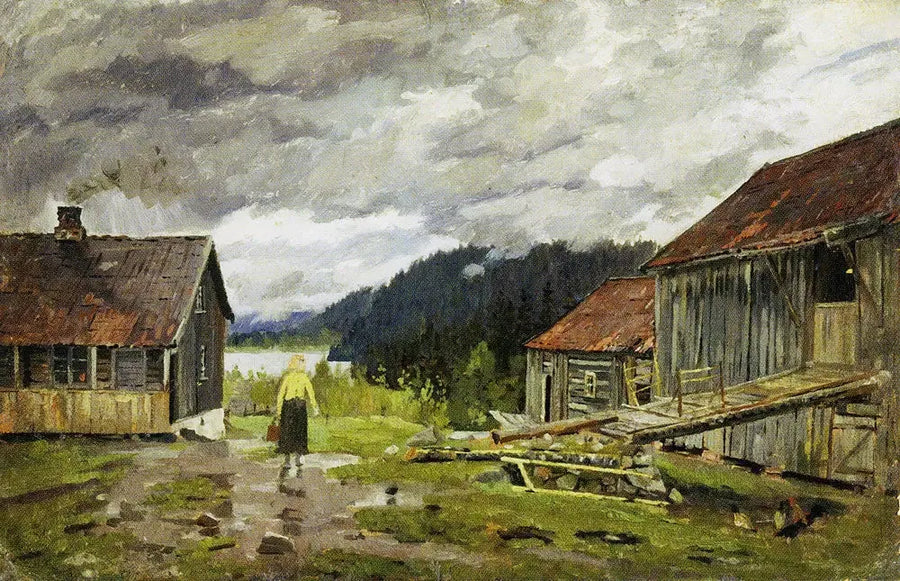 Hakloa em Maridalen - Edvard Munch