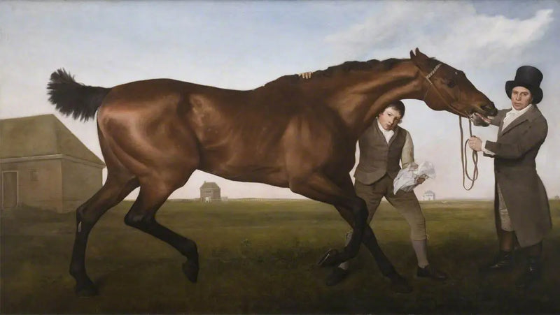 Hambletoniano, esfregar - George Stubbs