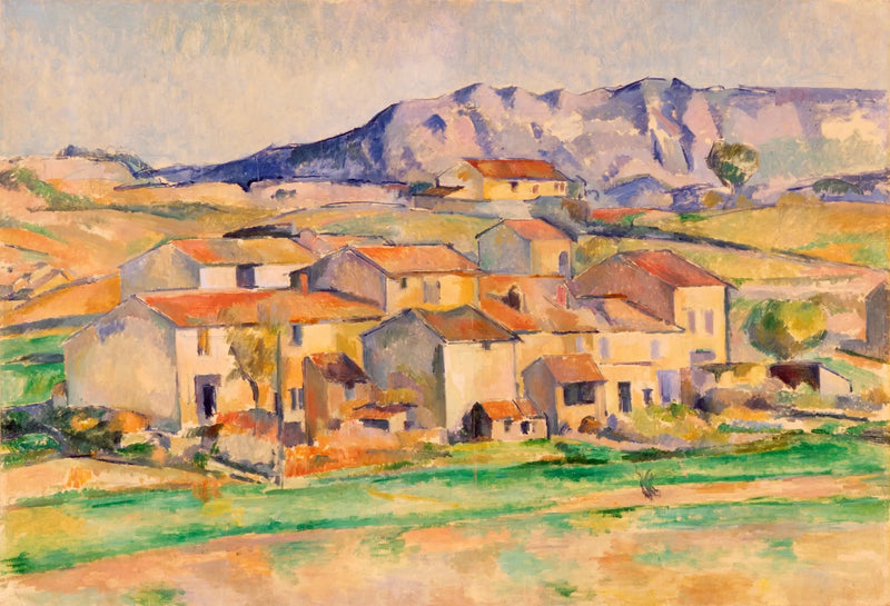 Hameau à Payennet perto de Gardanne - Paul Cézanne