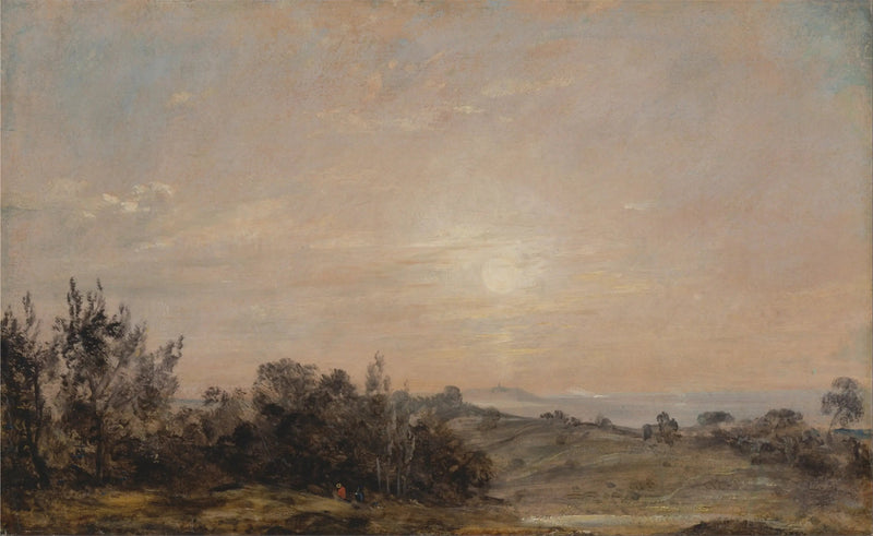 Hampstead Heath em direção a Harrow - John Constable