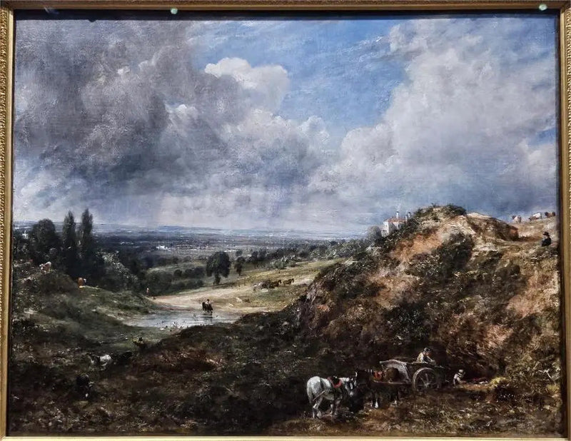 Hampstead Heath, lagoa de Branch Hill - John Constable