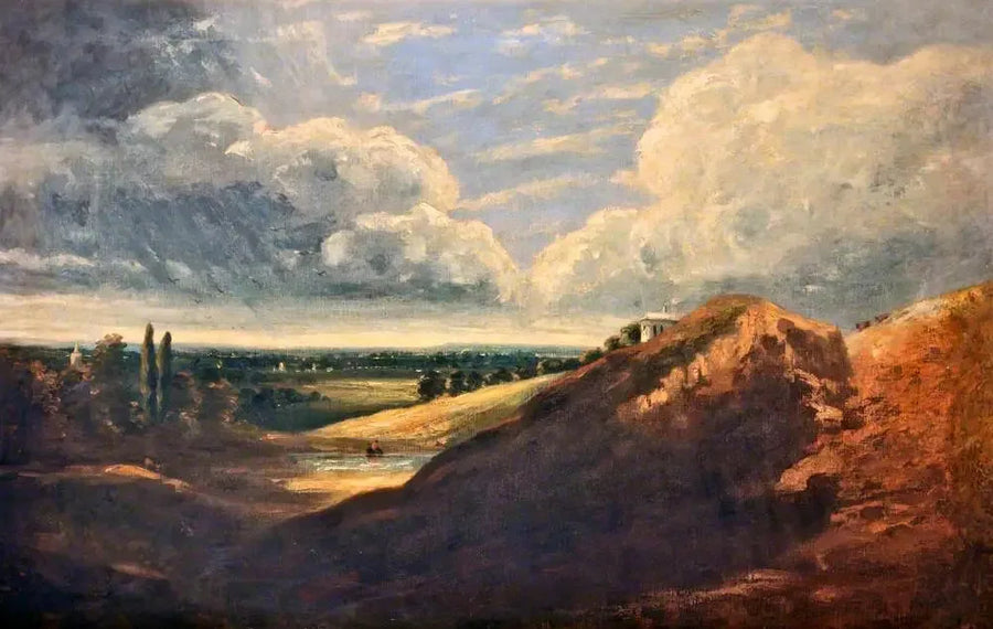Hampstead Heath, lago de Branch Hill - John Constable