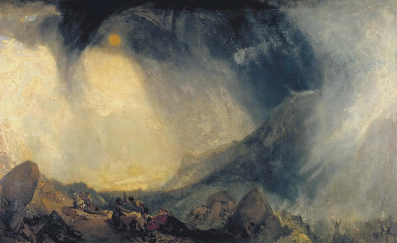 Aníbal atravessando os Alpes - J. M. W. Turner