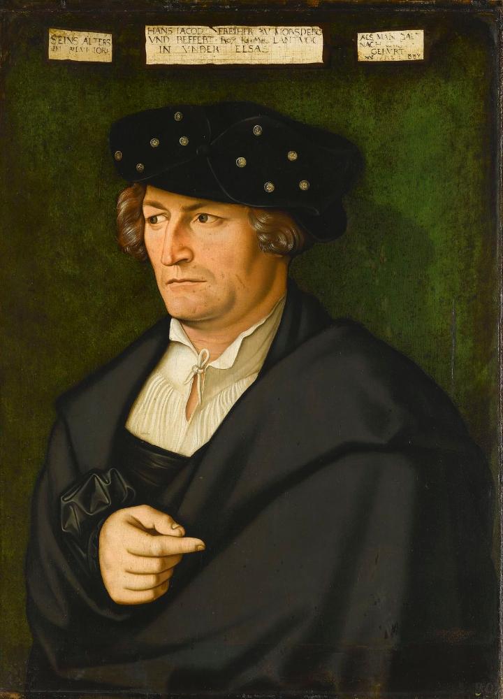 Hans Jacob Freiherr zu Morsperg e Beffert - Hans Baldung Grien