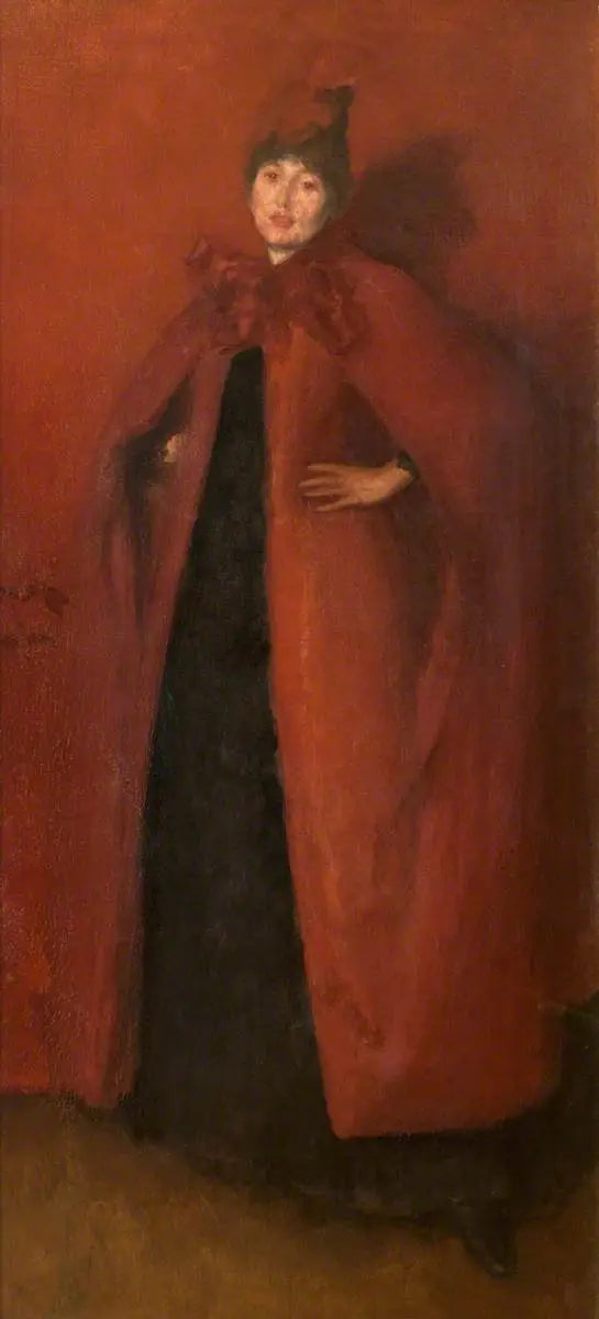Harmonia em vermelho: Luz da lâmpada - James Abbott McNeill Whistler