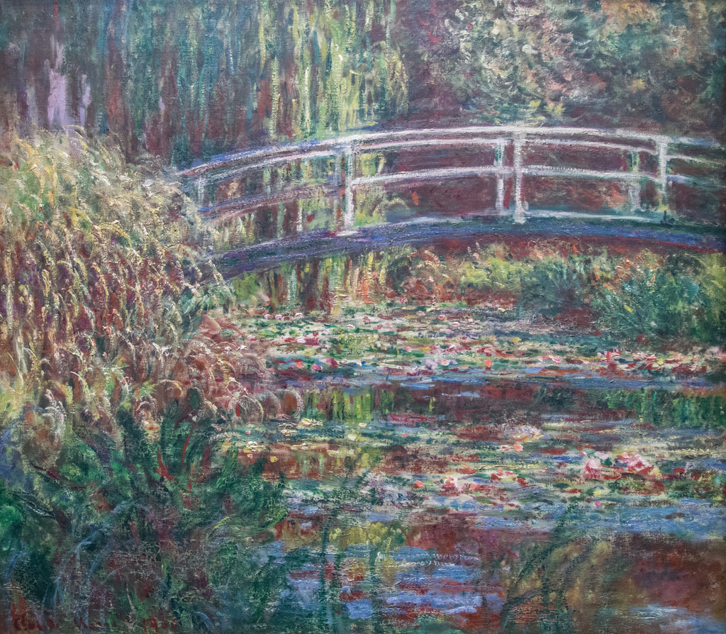 Le Bassin aux nymphéas, harmonie rose de Claude Monet, 1900 – Musée d’Orsay, W1629