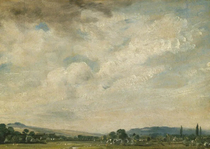 Harnham Ridge, perto de Salisbury - John Constable