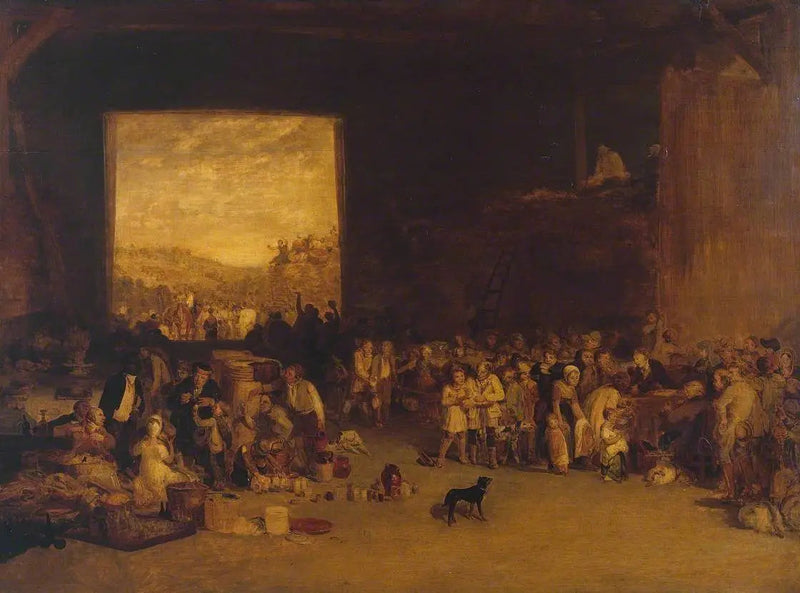 Colheita em Casa - J. M. W. Turner