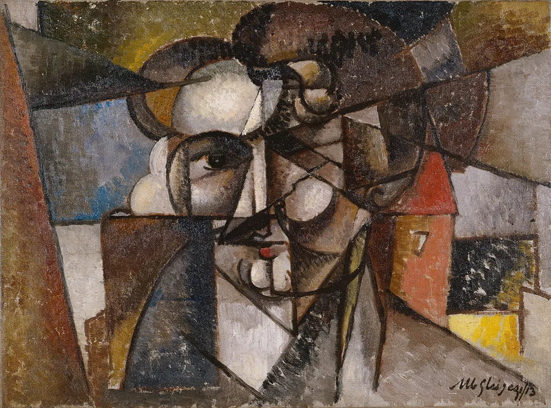 Cabeça em um Paisagem - Albert Gleizes