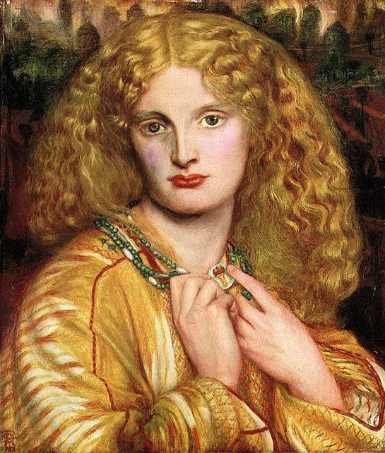 Helena de Troia - Dante Gabriel Rossetti