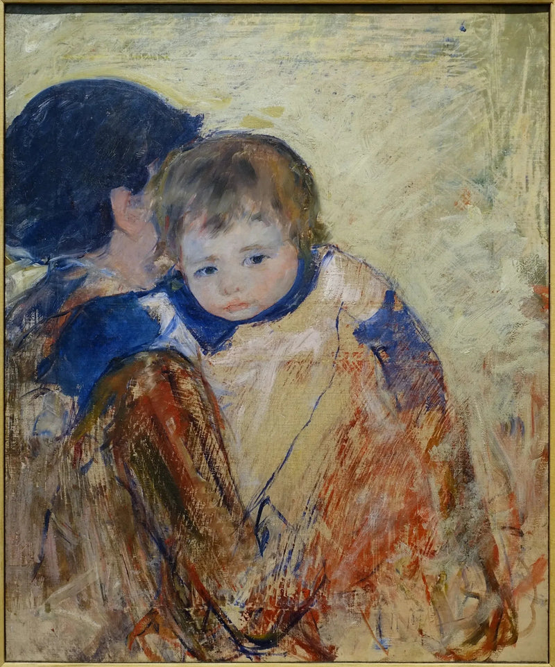 Hélène está agitada - Mary Cassatt
