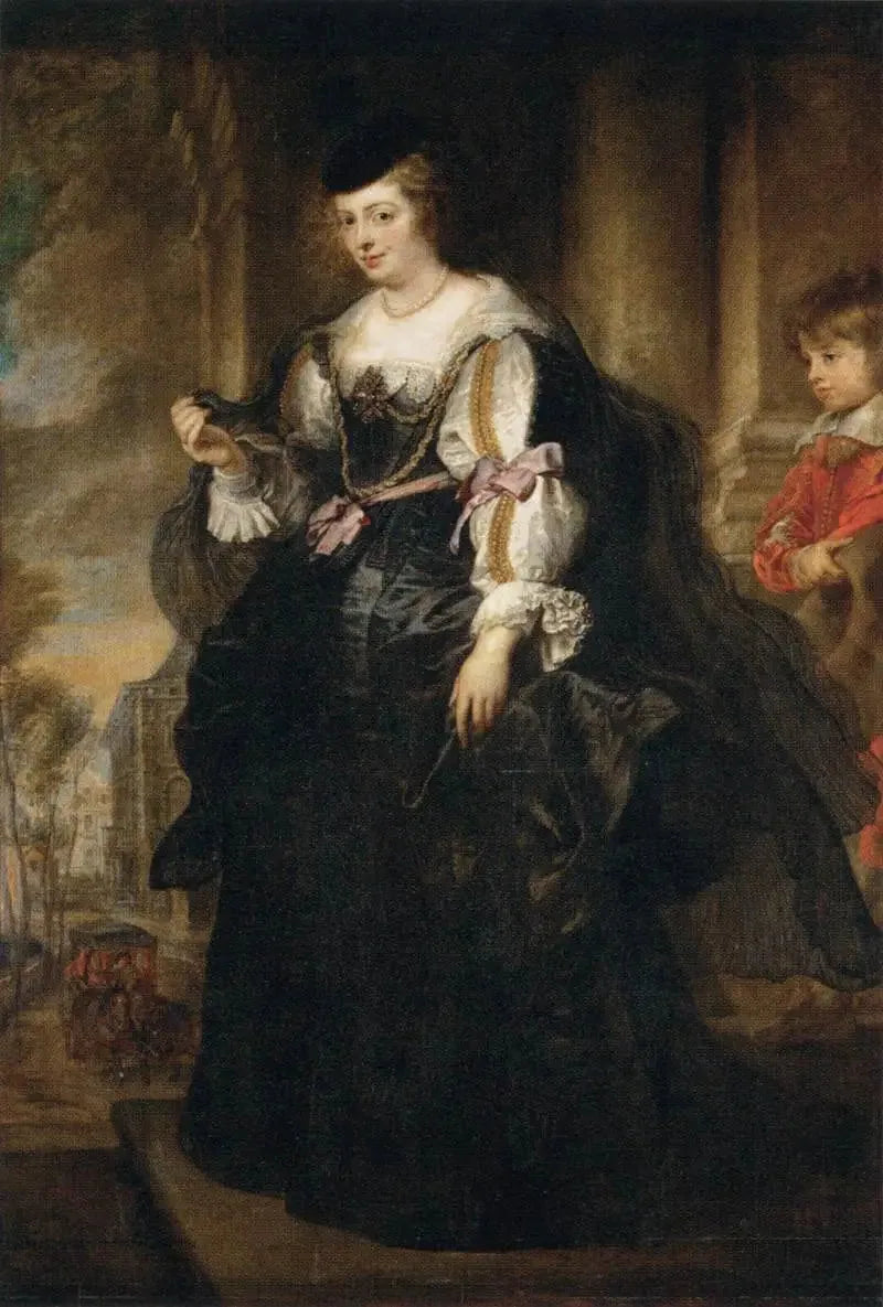 Helena Fourment no carruagem - Peter Paul Rubens