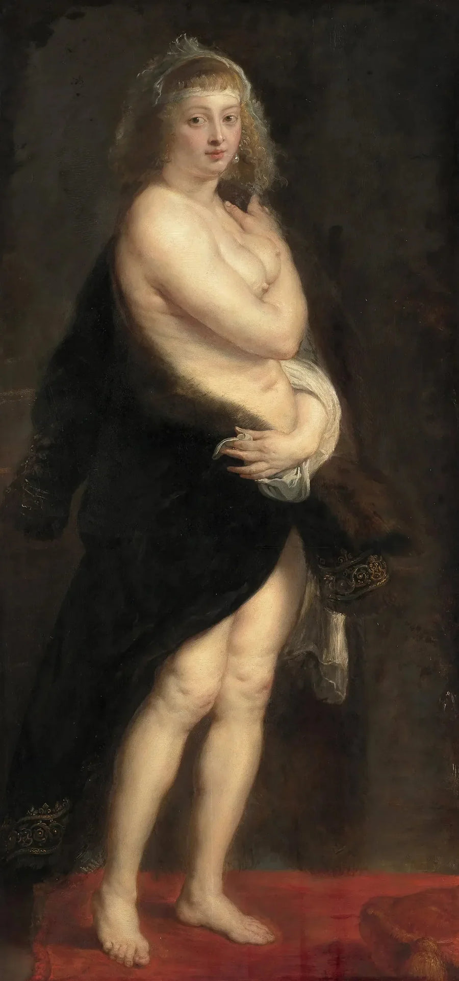 Helena Fourment saindo do banho - Peter Paul Rubens