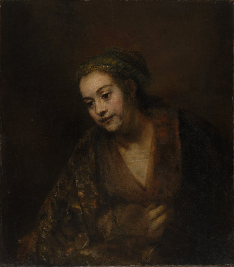 Hendrickje Stoffels (1626-1663) - Rembrandt