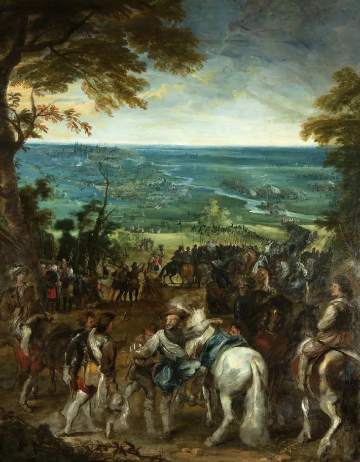 Henrique IV no cerco de Amiens - Peter Paul Rubens