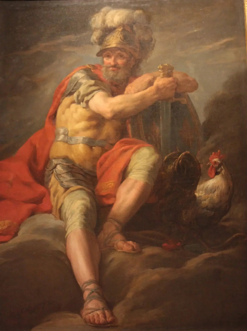 Henri IV em Deus Marte - Nicolas-Bernard Lépicié