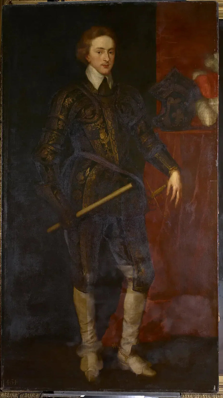 Henri, príncipe de Gales, filho de Jacó I e VI (1594-1612) - Antoine van Dyck
