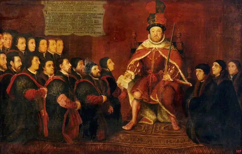 Henrique VIII com os Barbeiros-Cirurgiões - Hans Holbein o Jovem