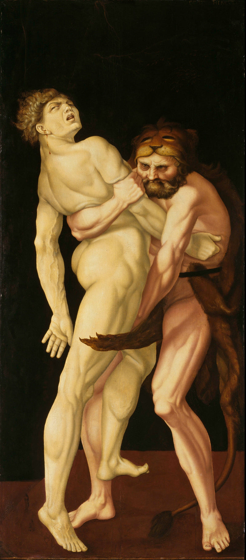 Héracles e Antéia - Hans Baldung Grien