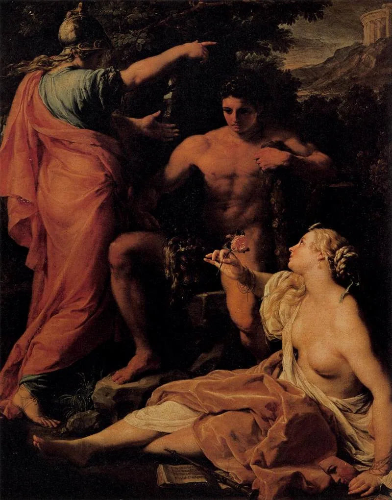 Hércules na encruzilhada - Pompeo Batoni