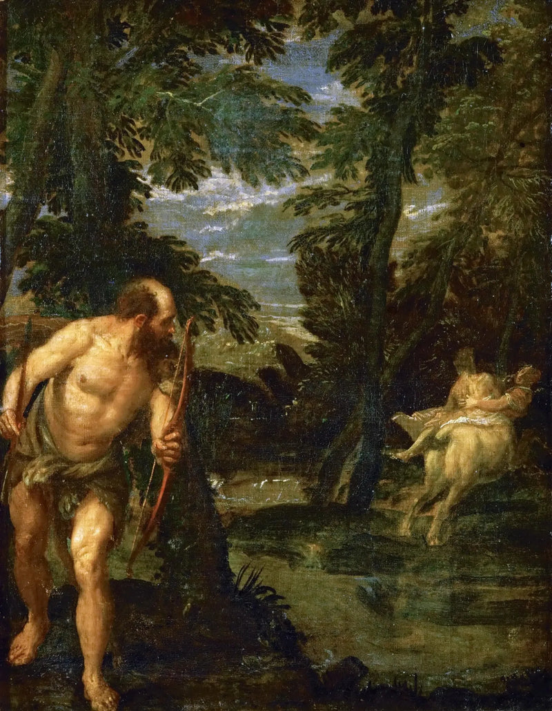 Hércules, Jéssica e o centauro Nessus - Paul Véronèse