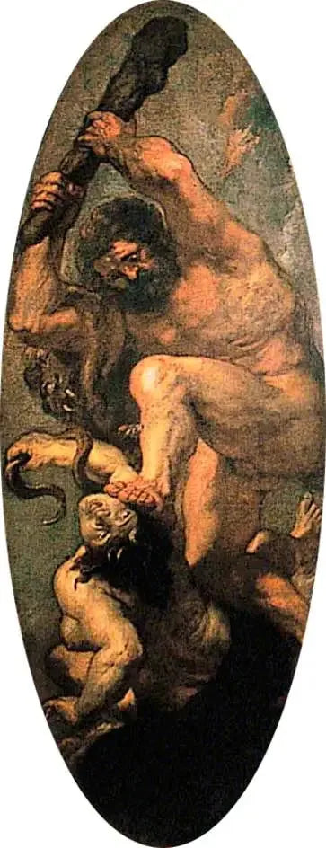 Hércules esmagando a discórdia - Peter Paul Rubens