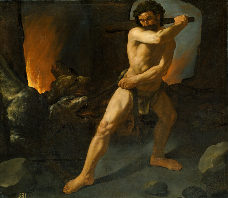 Hércules e Cérbero - Francisco de Zurbarán