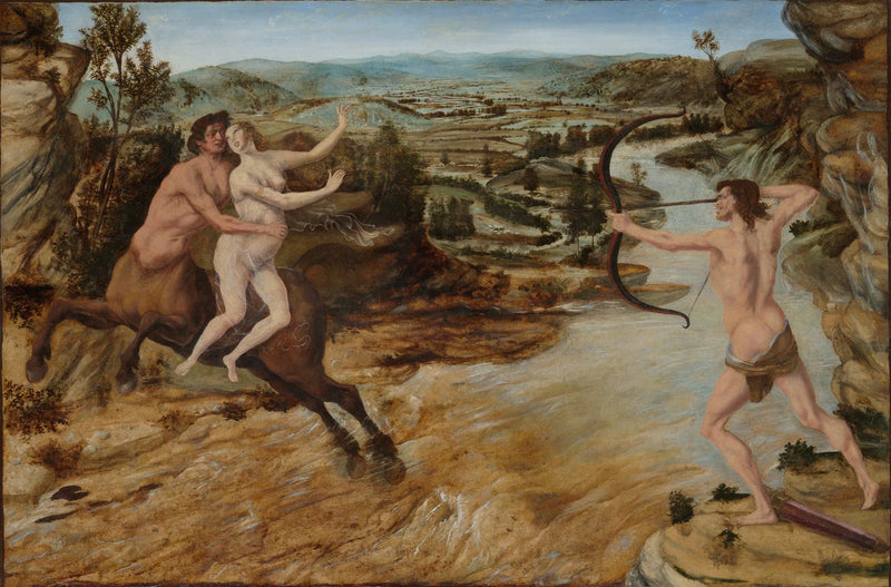Hércules e Dejanira - Cosimo Tura
